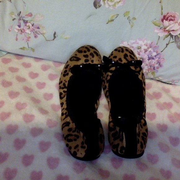 NEW Deflex Comfort Leopard Print Flats Size 8 - Picture 4 of 5